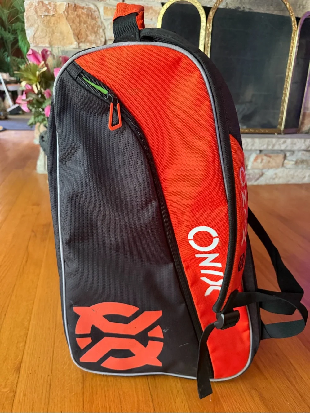 Men's Orange & Black Duffel Paddle Bag